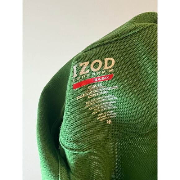 Izod Perform X Men’s Medium Green polo - Picture 2 of 3